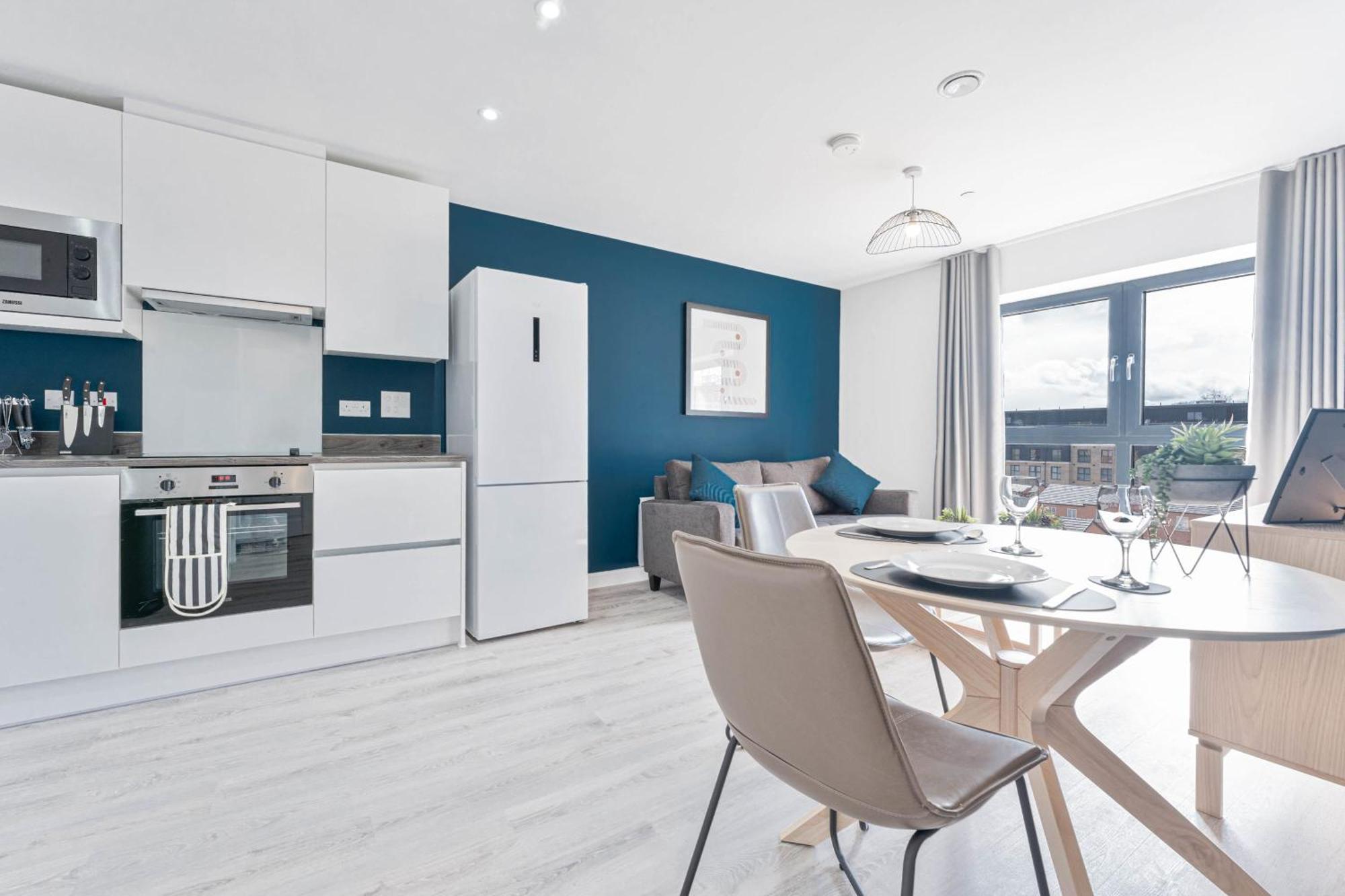 Stayzeni, Hardwick House Derby Bright 1 Bed Flat Екстериор снимка